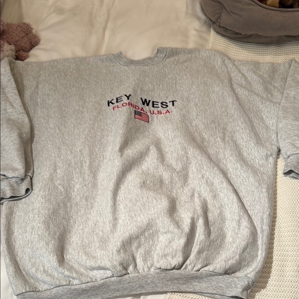 Vintage Gray Key West Sweatshirt
